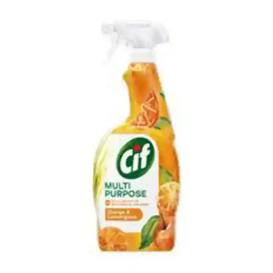 CIF MULTI PURPOSE SPRAY ORANGE & LEMON 6 x 750ML