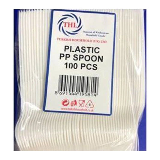 100 Pack Disposable Spoons For Parties And Special Occasions