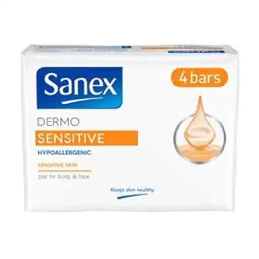SANEX BAR SOAP DERMO SENSITIVE (C) 18 x 4X90G