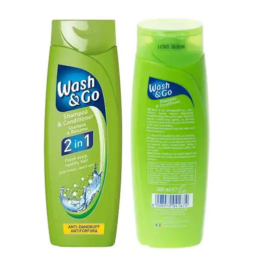Wash & Go Shampoo 2in1 Sport 9 x 200ML