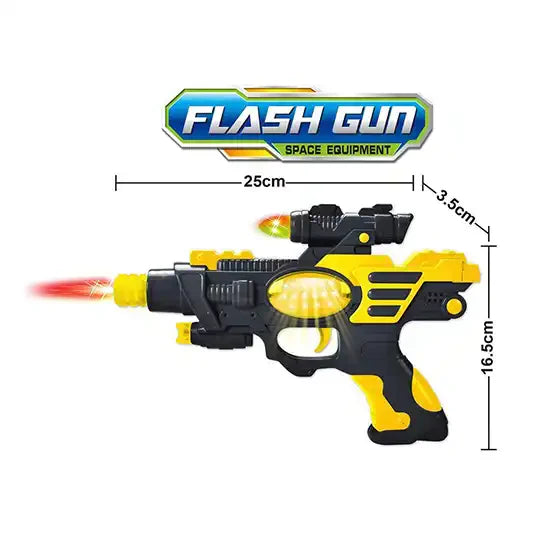Sound, 3d light, sound, light, music simulation, electric submachine gun model [2022-1]